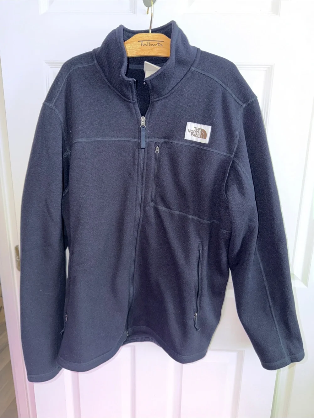 North Face Mens Gordon Lyons Fleece Full Zip Jacket- Size XXL- EUC!